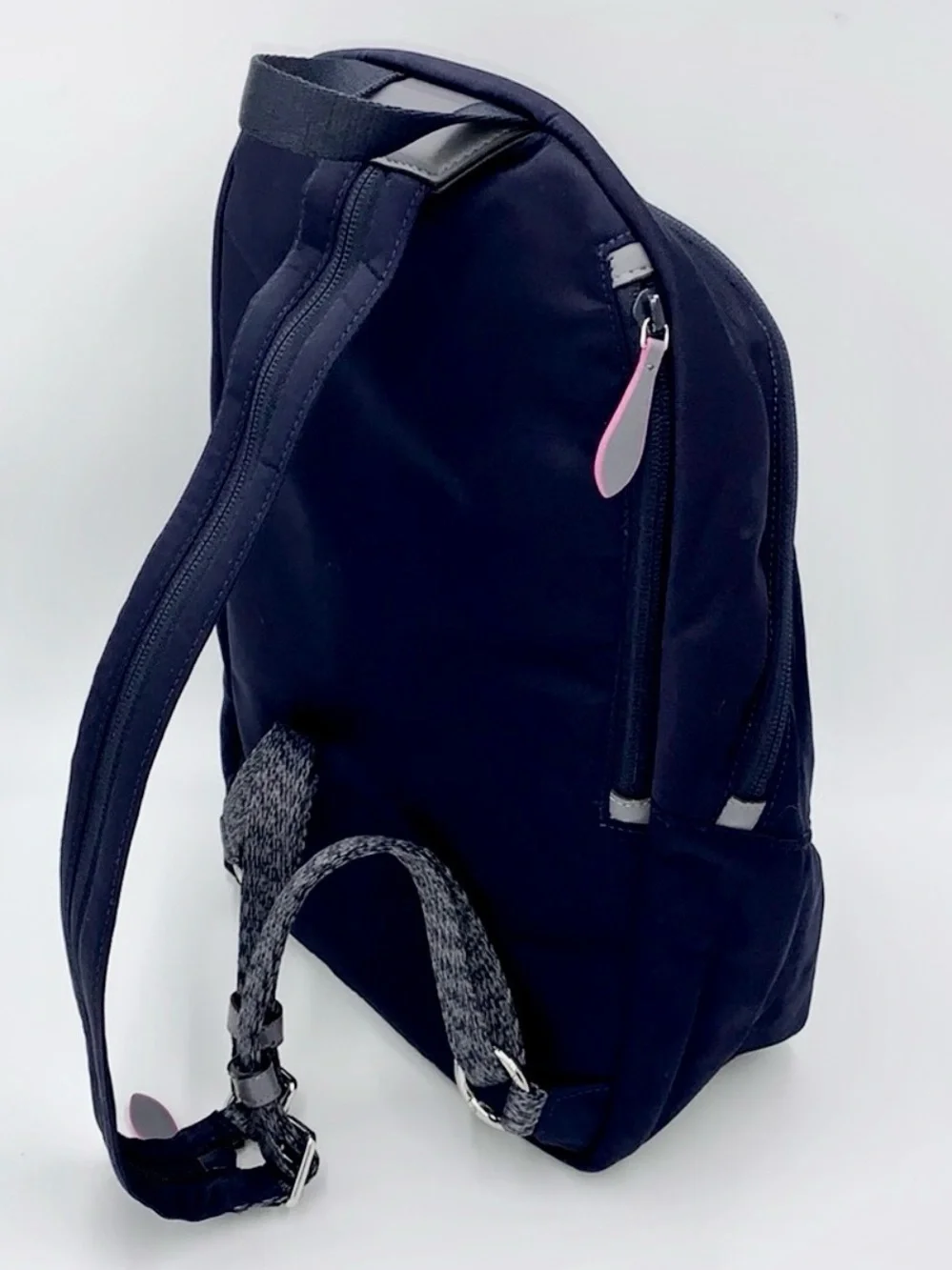 NWT Vera Bradley Midtown Convertible Backpack navy shoulder preppy minimalist